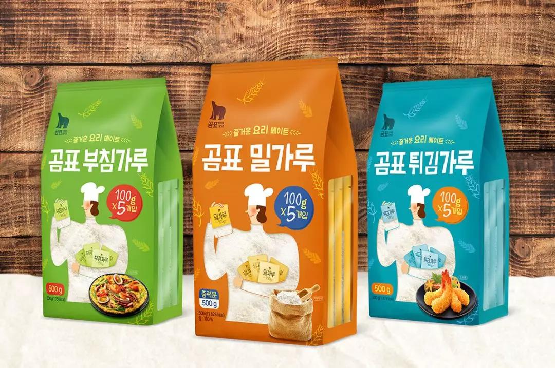 面粉包装设计案例