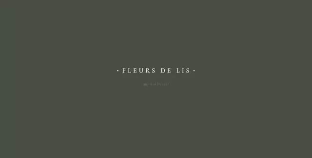 FLEUR DE LIS 花店品牌设计