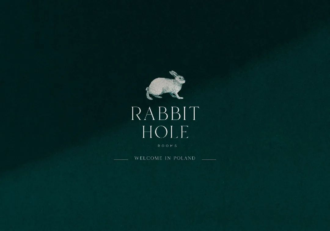 波兰华沙Rabbit Hole Hotel兔子酒店标志设计