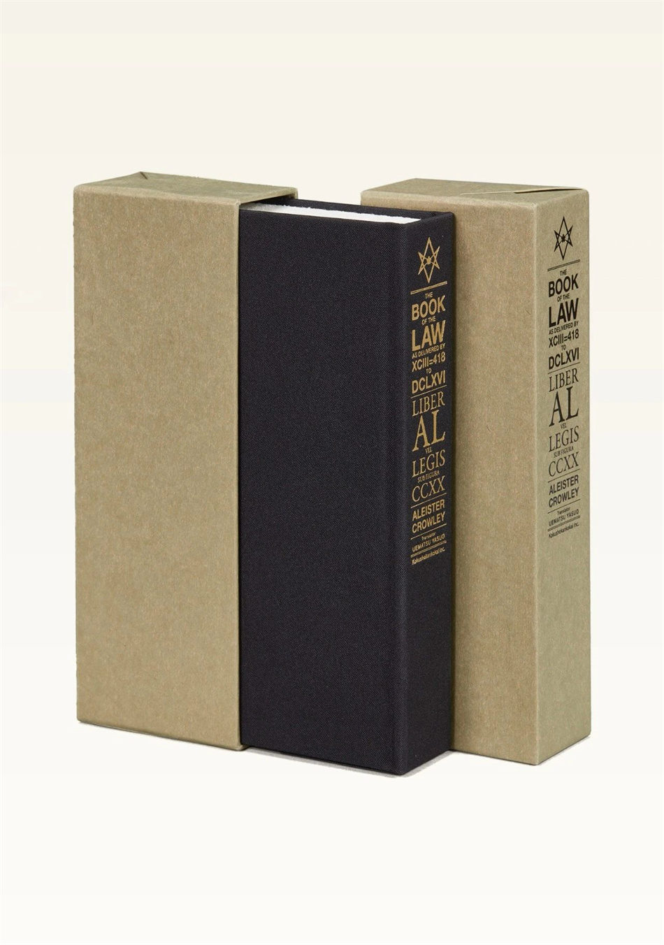 『法の書 〔増補新訳〕 愛蔵版』书籍装帧设计
