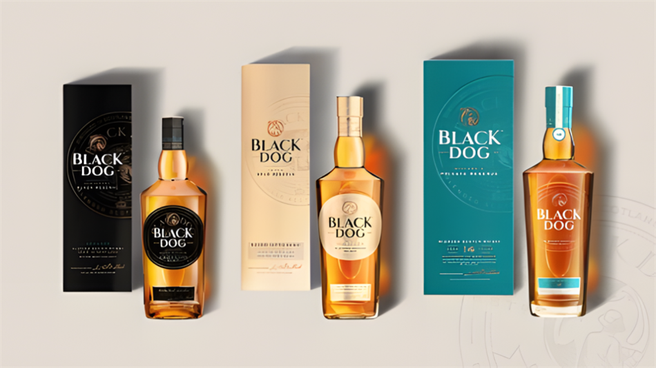 BLACK DOG 洋酒品牌包装设计