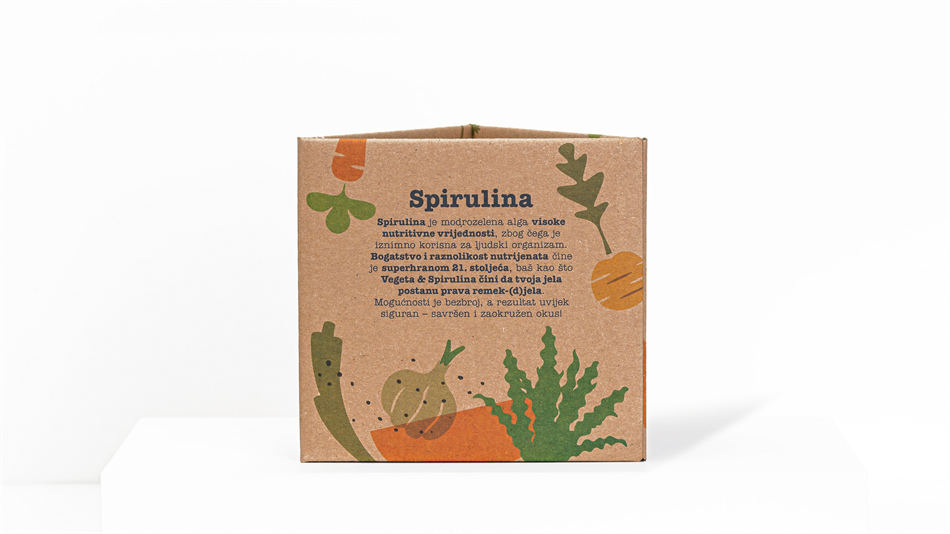 Vegeta & Spirulina 蔬菜罐头包装设计