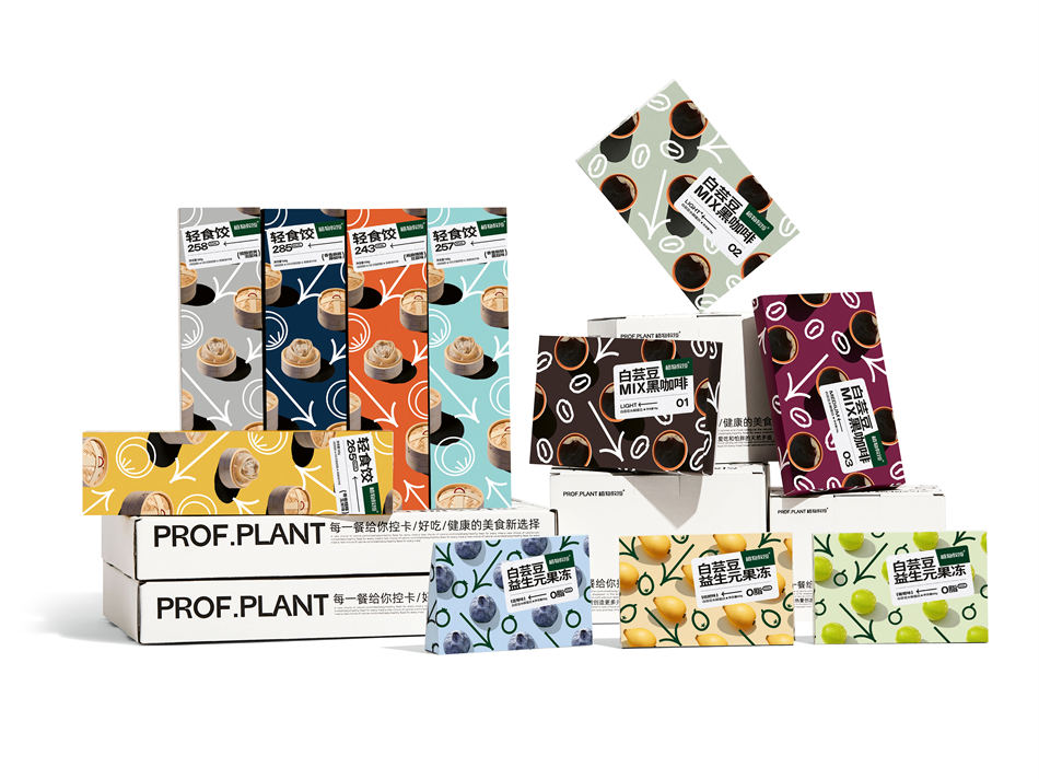 Plant Professor 轻食饺包装设计