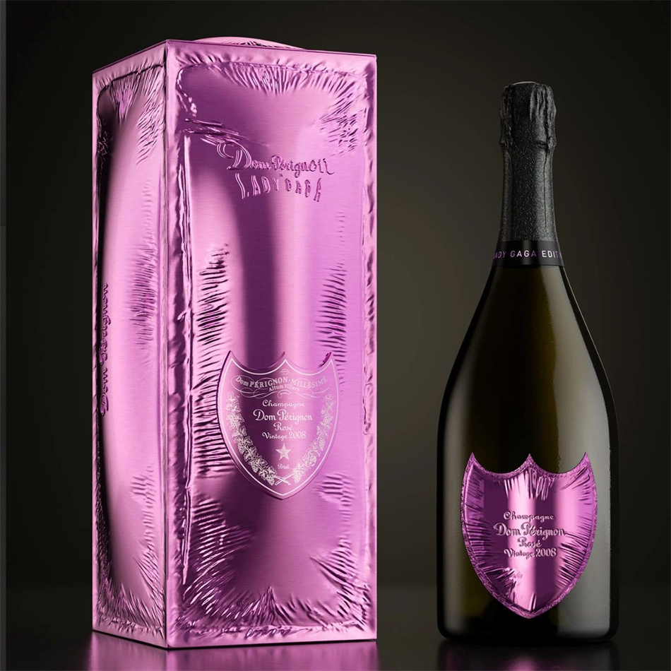 Dom Pérignon x Lady Gaga 高端饮料包装设计