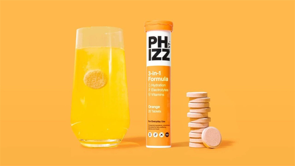 Phizz健康补充剂品牌包装设计