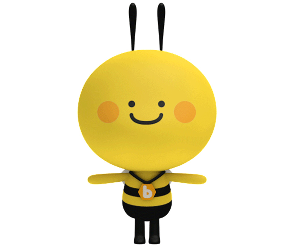 韩国乐天集团Cash Bee 交通卡 ip设计