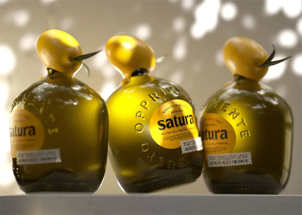 SATURA EXTRA VIRGIN OIL 橄榄油包装设计