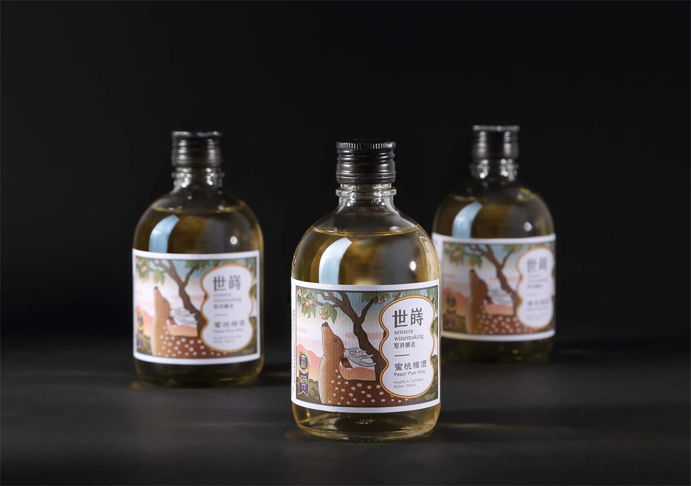台湾世嵵梅酒包装设计