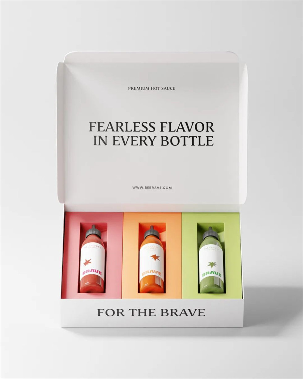 Brave辣酱品牌包装设计